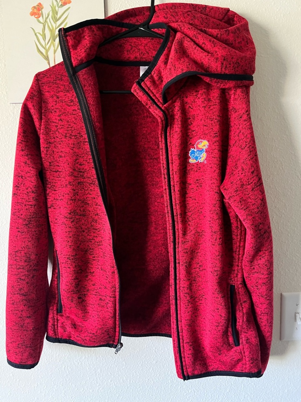 KU Jayhawks Full Zip Jacket